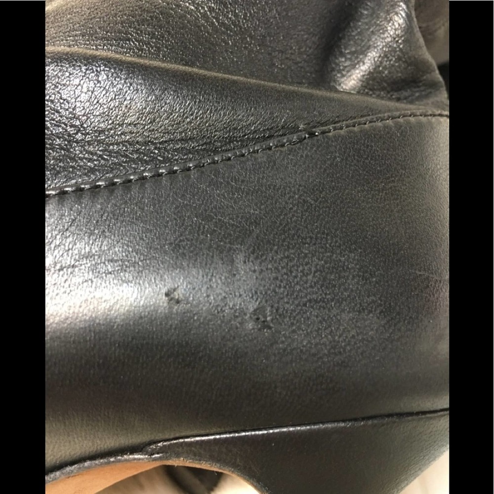 Manolo Blahnik Leather Pascalare Tall Boots 38 - Picture 16 of 16